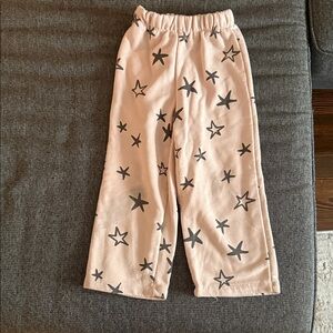 Zara Pink Starry Kids Pajama Bottoms